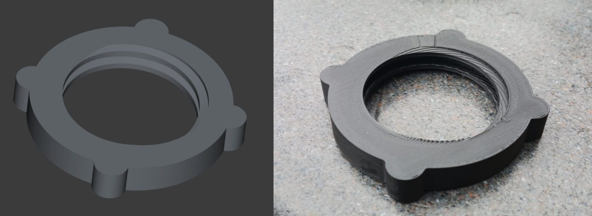 Bespoke thread sizes and tolerances.